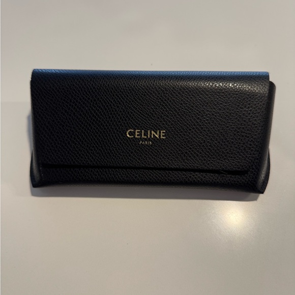 Celine black oval sunglasses main image 4